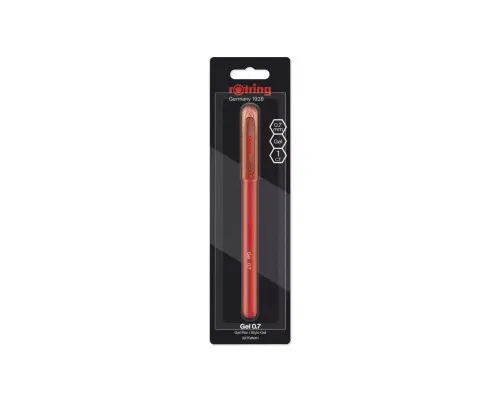 Ручка гелева Rotring Drawing ROTRING GEL Red GEL 0,7 блістер (R2115362R)