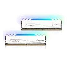 Модуль памяти для компьютера DDR4 16GB (2x8GB) 3600 MHz Redline Lumina RGB White Mushkin (MLB4C360JNNM8GX2)