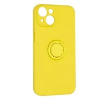Чохол до мобільного телефона Armorstandart Icon Ring Apple iPhone 14 Yellow (ARM68689)