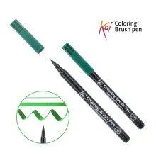 Художественный маркер KOI Маркер-кисть акварельный Зеленый, 29 (084511393271)