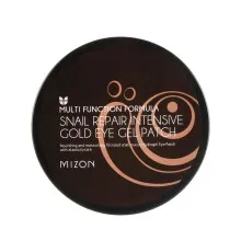 Патчи под глаза Mizon Snail Repair Intensive Gold Eye Gel Patch Гидрогелевые Регенерирующие 60 шт. (8809587521807)