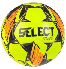 М'яч футбольний Select Brillant Super FIFA TB v24 жовто-фіолетовий Уні 5 (5703543350582)