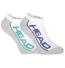 Шкарпетки Head Performance Sneaker 2 пари 791018001-003 Білий/Сірий/Мультиколор 39-42 (8720245076401)