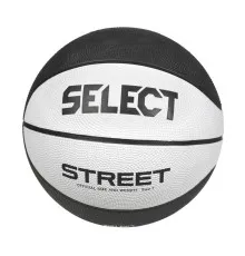 М'яч баскетбольний Select Basketball Street v24 біло-чорний 205570-126 №6 (5703543314133)