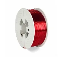 Пластик для 3D-принтера Verbatim PETG, 1.75 мм, 1 кг, red-transparent (55054)