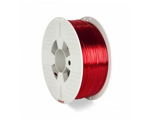 Пластик для 3D-принтера Verbatim PETG, 1.75 мм, 1 кг, red-transparent (55054)