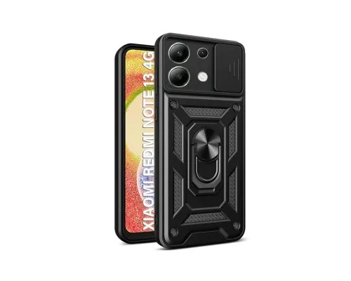 Чохол до мобільного телефона BeCover Military Xiaomi Redmi Note 13 4G Black (710689)