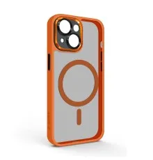 Чохол до мобільного телефона Armorstandart Unit MagSafe SE Apple iPhone 15 Orange Black (ARM75360)