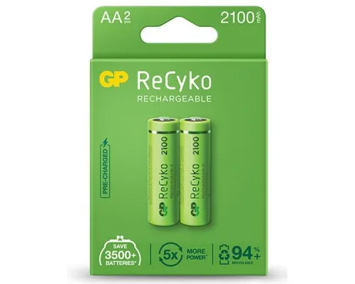Аккумулятор AA ReCyko 2100mAh * 2 Gp (210AAHCE-EB2 / 4891199186431)