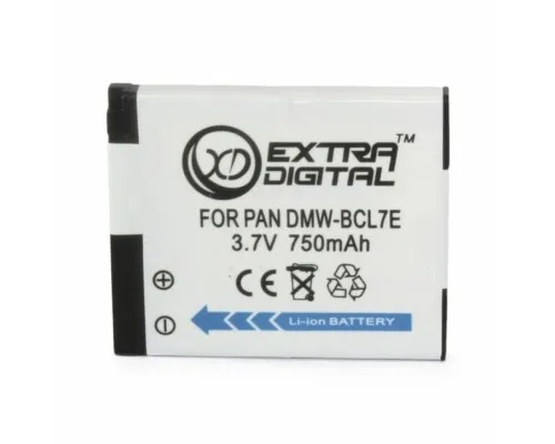 Акумулятор до фото/відео Extradigital Panasonic DMW-BCL7E (BDP1290)
