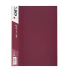 Папка с файлами Axent 30 sheet protectors, burgundy (1030-04-А)