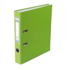 Папка - регистратор Buromax А4, 50мм, JOBMAX PP, light green, built-up (BM.3012-15c)