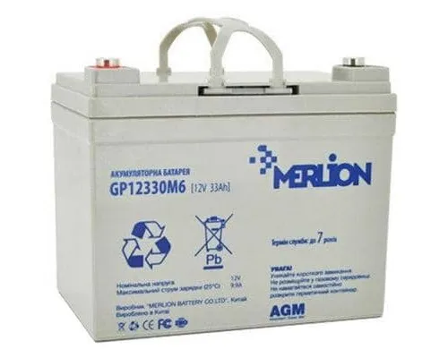 Батарея до ДБЖ Merlion 12V-33Ah (GP12330M6)