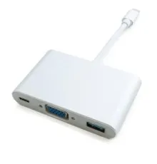 Порт-репликатор Extradigital USB Type-C to VGA/USB 3.0/Type-C (0.15m) (KBV1690)