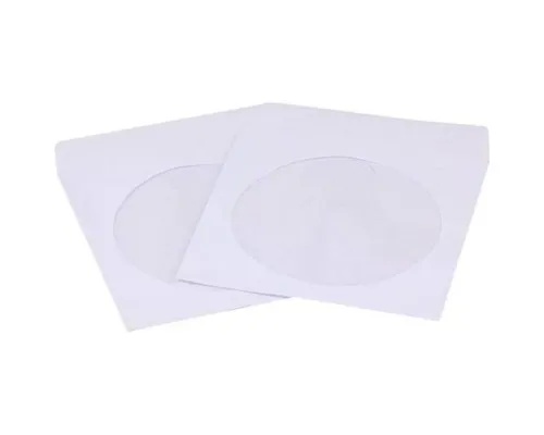 Конверт до диска paper + window (25-pack) Patron (ENV-25)