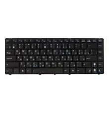 Клавіатура ноутбука PowerPlant ASUS A42,K42,N82 черный,черный (KB310807)