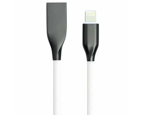 Дата кабель USB 2.0 AM to Lightning 1.0m white PowerPlant (CA910724)