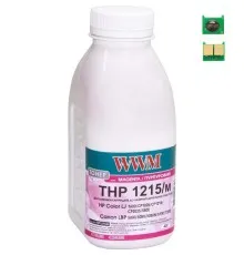 Тонер HP CLJ CP1215/CP1515/CM1312 40г Magenta +chip WWM (TC1215M)