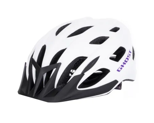 Шлем Ghost Classic 53-58 см White/Violet (17065)
