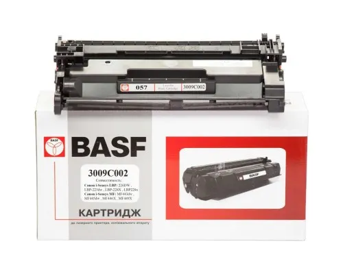 Картридж BASF Canon 057, 3009C002 Black, without chip (BASF-KT-CRG057-WOC)