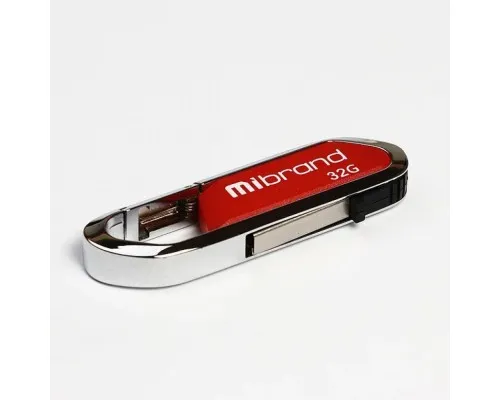 USB флеш накопитель Mibrand 32GB Aligator Red USB 2.0 (MI2.0/AL32U7DR)