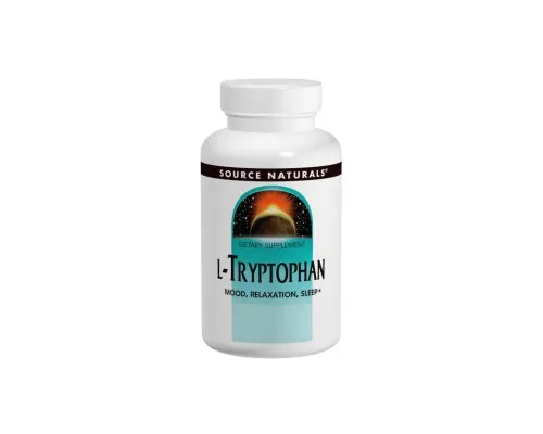 Аминокислота Source Naturals L-Триптофан 500мг, 60 капсул (SNS-01984)