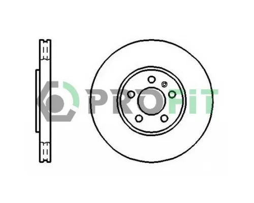 Гальмівний диск Profit 5010-1221