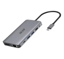Порт-реплікатор Acer 12in1 Type C dongle USB3.2, USB2.0, SD/TF, HDMI, PD, DP ... (HP.DSCAB.009)