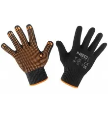 Захисні рукавички Neo Tools робочі, бавовна і поліестер, пунктир, р. 10 (97-620-10)