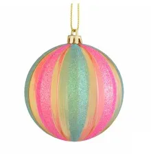 Елочная игрушка YES! Fun Мармелад шар многоцветный 8 см (972844)