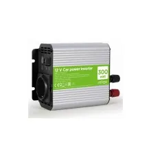 Автомобільний інвертор EnerGenie 12V/220V 300 Вт (EG-PWC300-01)