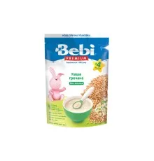 Детская каша Bebi Premium безмолочная +4 мес. Гречневая 200 г (8606019654429)