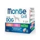 Вологий корм для собак Monge Dog Grill Mix Lamb&Pork&Salmon 12*100 г (8009470017503)