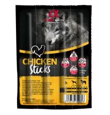 Ласощі для собак Alpha Spirit DOG Sticks Chicken напіввологі з курки, палички 40 г (8437013576895)