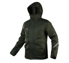 Куртка робоча Neo Tools CAMO, розмір XL (54), з мембраною з TPU, водостійкість 5000м (81-573-XL)