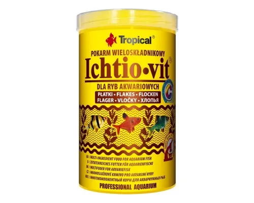 Корм для рыб Tropical Ichtio-vit в хлопьях 1 л (5900469770061)