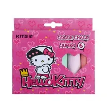 Мел Kite цветной Jumbo Hello Kitty, 6 цветов (HK21-073)