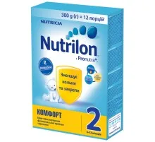 Детская смесь Nutrilon 2 Комфорт молочный 300 г (5900852038525)