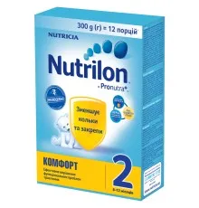 Детская смесь Nutrilon 2 Комфорт молочный 300 г (5900852038525)