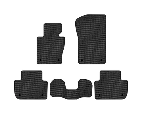 Килимок в салон EVAtech BMW X3 (E83) 2003-2010 1 покоління SUV EU (BM21096CB5RBB)
