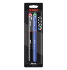 Ручка гелева Rotring Drawing ROTRING GEL Standard Colors GEL 0,7 блістер 4шт (R2115363)