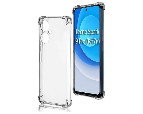 Чохол до мобільного телефона BeCover Anti-Shock Tecno Spark 9 Pro (KH7n) Clear (708907)