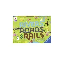 Настільна гра Ravensburger Річки, дороги та рейки (Rivers, Roads&Rails) (22053)