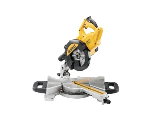 Торцовочная пила DeWALT 1400 Вт, диск 216х30 мм, 4500 об/мин, XPS, вес 11.5 кг (DWS774)