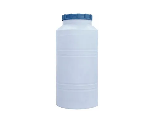 Ємність для води Пласт Бак вертикальна харчова 200 л біла (812)