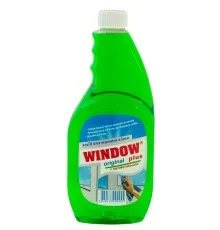 Засіб для миття скла Window Plus З оцтовою кислотою запаска 500 мл (4820167000455)