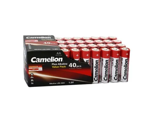 Батарейка Camelion AA Plus Alkaline LR6 * 40 (LR6-SP40)