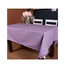 Скатертина MirSon Рогожа №214 Lavender 130x300 см (2200006738381)