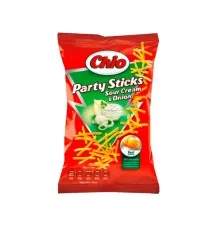 Соломка Chio Party Stick со вкусом сметаны и лука 70 г (5900073004132)