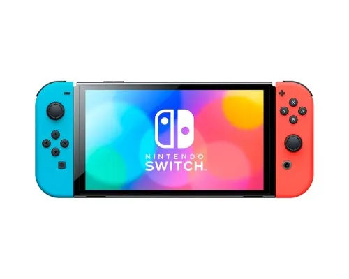 Игровая консоль Nintendo Switch OLED (червоний та синій) (045496453442)